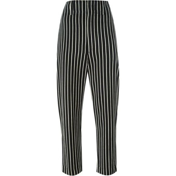 Isabel Marant High Rise Striped Slouchy Pants Sz 6 - Picture 1 of 8